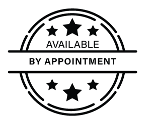 Availalbe by Appointment badge